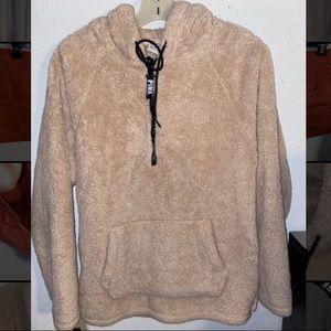 VS PINK SHERPA JACKET